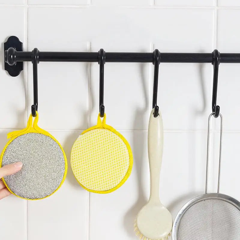 Reusable Double-Sided Dishwashing Sponges