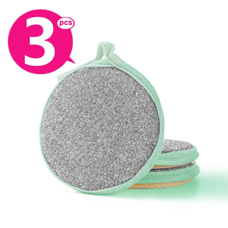 Reusable Double-Sided Dishwashing Sponges